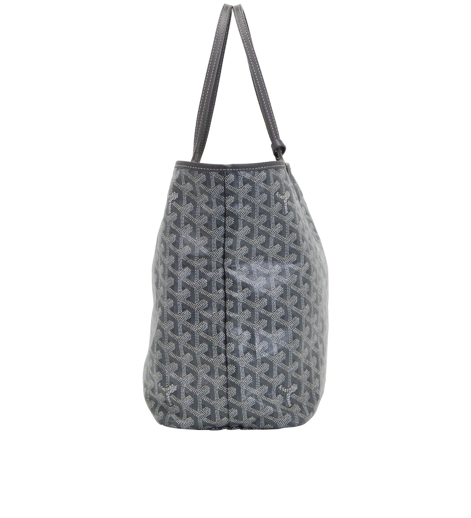 Saint Louis PM, &pound;1,500, Handbags, Grey, Canvas, Bottom view